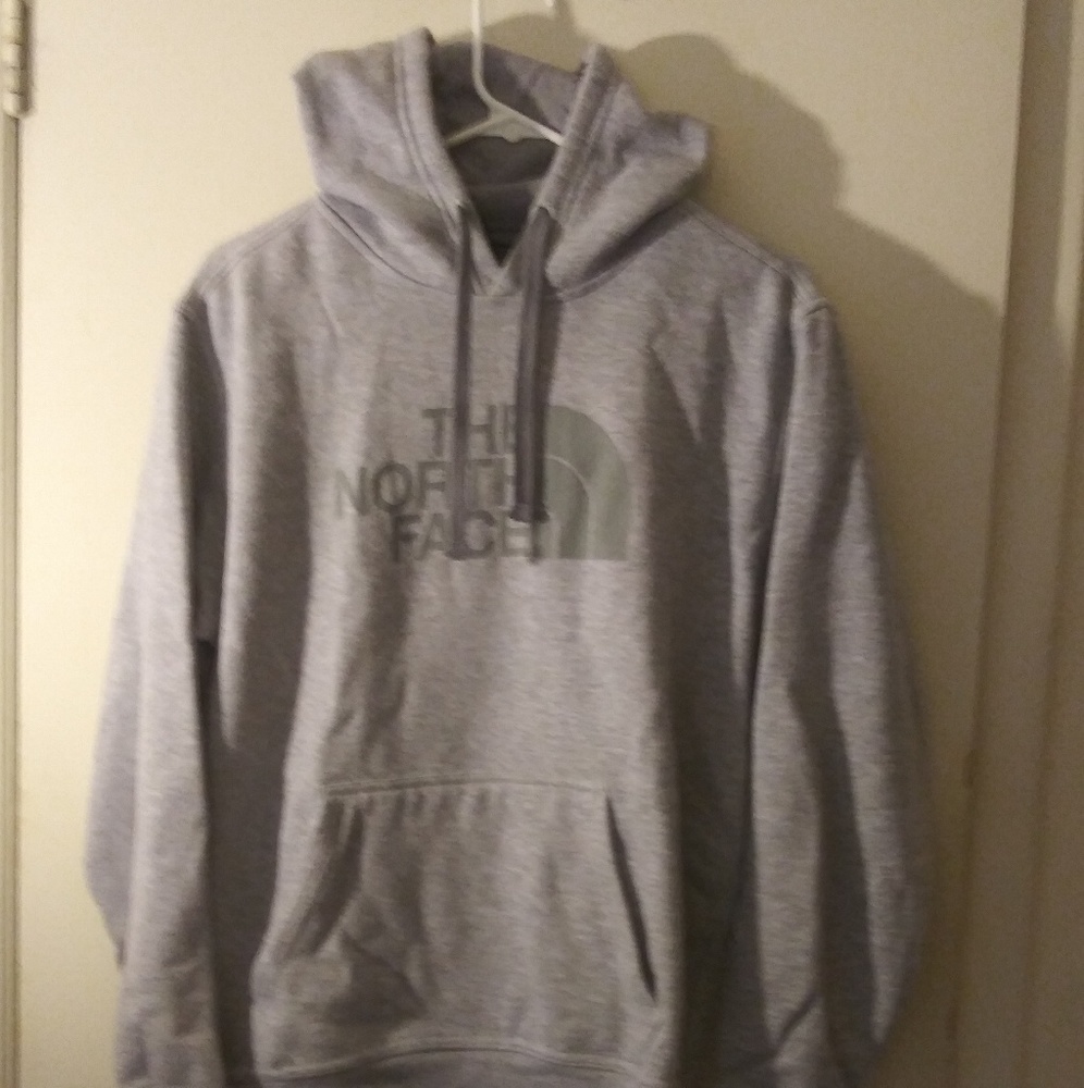 The North Face hooded sweatshirt